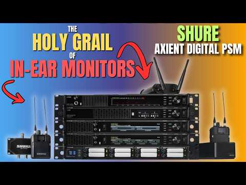 Видео: СВЯТОЙ ГРААЛЬ среди беспроводных внутриушных мониторов — Shure Axient Digital PSM — подробное рук...