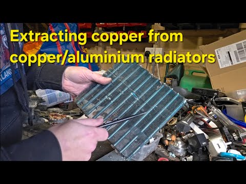 Видео: Руководство Scrappers по извлечению меди из медных/алюминиевых радиаторов