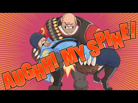 Видео: Какой максимальный (и минимальный) возможный урон может нанести Хэви-бойец в TF2?