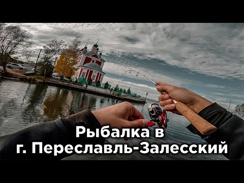 Видео: Рыбалка в Переславле-Залесском р. Трубеж. Купанское р. Векса.