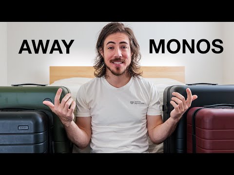 Видео: Обзор ручной клади и сдаваемого багажа Monos и Away Travel