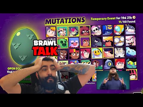 Видео: BRAWL TALK РЕАКЦИЯ! МУТАЦИИ! НОВИ HYPER СКИНОВЕ!