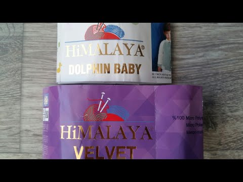 Видео: Пряжа Himalaya Velvet. Моё мнение об этой пряже.