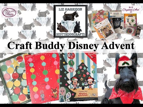 Видео: Алмазная живопись | Распаковка | Новый адвент-календарь Disney | Таинственная коробка | Лицензион...