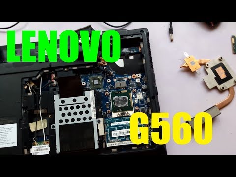 Видео: Lenovo G560 - Замена процессора на Core i7