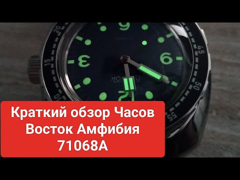 Видео: Краткий обзор часов Восток Амфибия 71068А