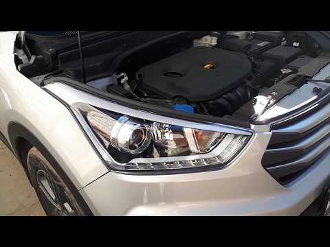 Видео: зазор между бампером и крылом хендай крета