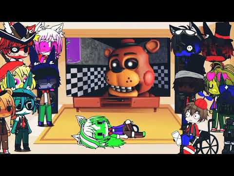 Видео: Реакция на фнаф анимации (10 Летний давности) 