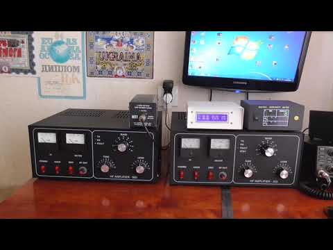 Видео: Усилитель мощности КВ на 2 х ГУ- 72  версия V- 5