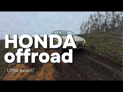 Видео: Off-road -Маленький желтенький зверёк- тестдрайв на бездорожье HONDA HR-V