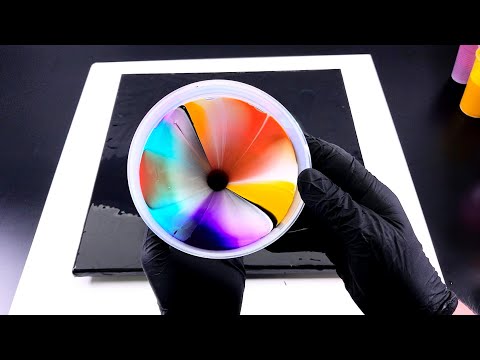 Видео: рисовать с танцующей воронкой