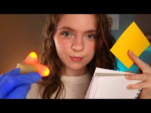 Видео: ASMR Проведение различных «тестов» на вас