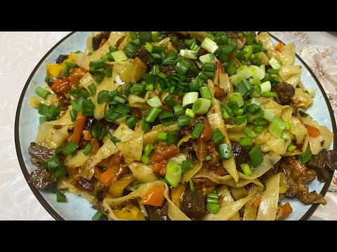 Видео: Ауызашарға Ұн қуырдақ дайындаймыз.  ЦУЙВАН. НАН ПАЛАУ. МОНГОЛЬСКОЕ БЛЮДО