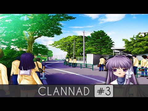 Видео: Clannad #3 — Будни хулигана | Первое прохождение | Без Рута | Часть 3