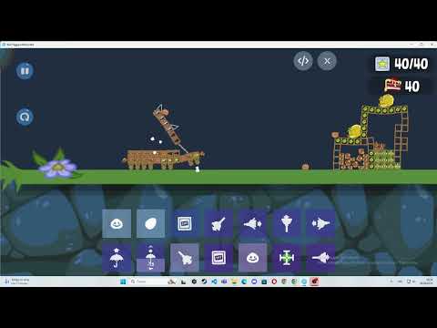 Видео: Катапульта металлаломом в Bad Piggies Rebooted