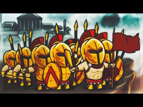 Видео: ЭТО СПАРТА!!!! - Heroes of Myths: Warriors of Gods #1