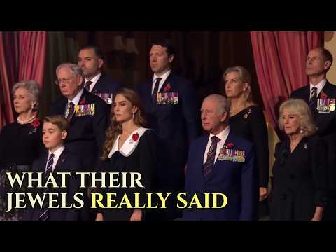 Видео: Больше, чем маки: тайный язык королевских драгоценностей в выходные, посвященные памяти