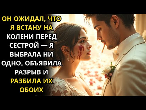 Видео: ОН ОЖИДАЛ, ЧТО Я ВСТАНУ НА КОЛЕНИ ПЕРЕД СЕСТРОЙ Я ВЫБРАЛА НИ ОДНО,ОБЪЯВИЛА РАЗРЫВ И РАЗБИЛА ИХ ОБОИХ