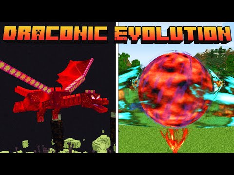 Видео: ОБНОВИЛИ ЛЕГЕНДАРНЫЙ ТЕХНИЧЕСКИЙ МОД - DRACONIC EVOLUTION 1.16.5