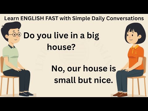 Видео: Выучите английский язык быстро с помощью простых ежедневных диалогов | Практика разговорного англ...