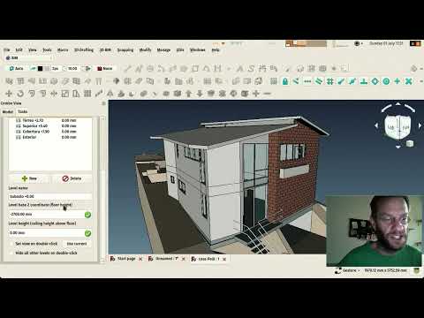 Видео: FreeCAD для архитектора #3. верстак BIM