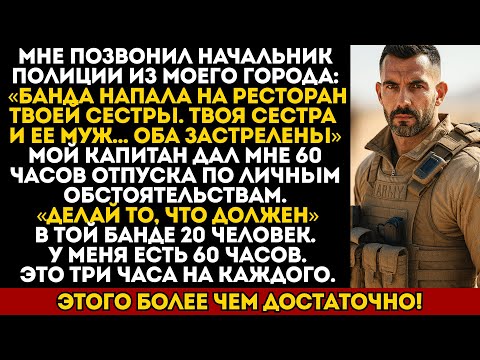 Видео: Банда убила мою сестру, пока я был в командировке. Армия дала мне 60 часов неофициального отпуска.