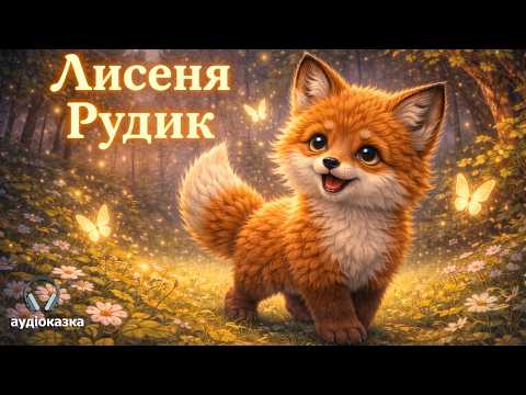 Видео: 🎧 Аудіоказка на ніч 🌙 “Лисеня Рудик” 🦊 | Казка для дітей українською