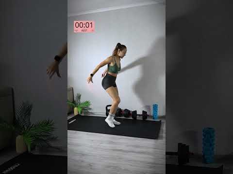Видео: Табата кардио🔥 Выполняй от 3-6 кругов✔️