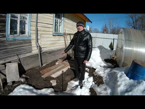 Видео: Станция биоочистки после зимы.