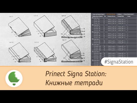 Видео: Prinect Signa Station: Книжные тетради