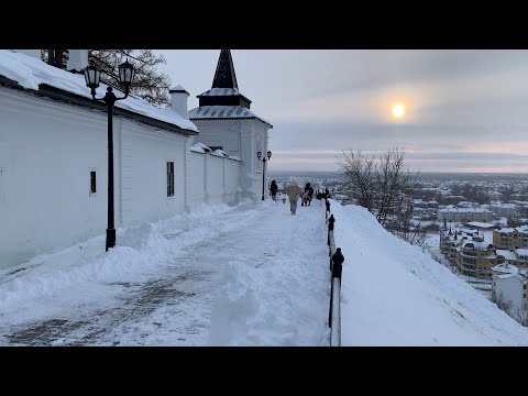 Видео: Новогоднее путешествие. Часть 1. Тобольск.