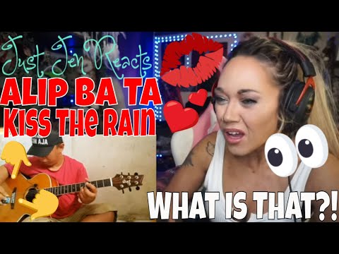 Видео: РЕАКЦИЯ на песню Alip Ba Ta «Kiss The Rain» | Реакция Alip ba Ta | Just Jen Reacts