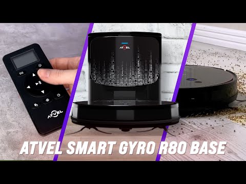 Видео: Atvel SmartGyro R80 Base: Робот-пылесос со станцией самоочистки 🫧 Обзор + Тесты качества уборки