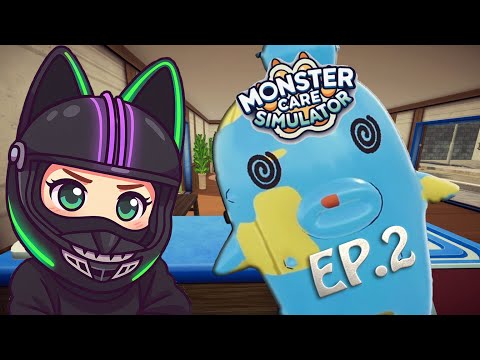 Видео: НАГЛАЖИВАЕМ МОНСТРОВ ► KOSHKA PLAY ► Прохождение - Monster Care Simulator #2