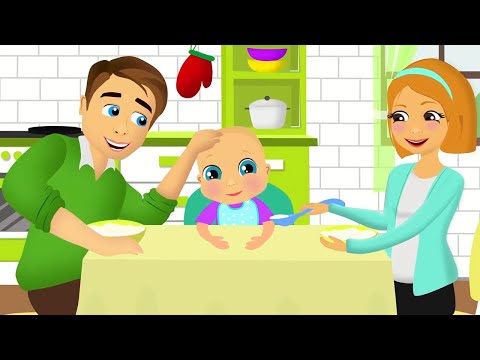 Видео: 🌈 Школа кролика Бобо – Любимые папа и мама 👪💖 – Сборник – Развивающие песенки для детей