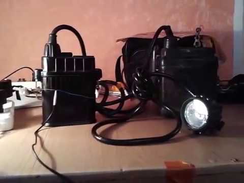 Видео: Заряжаем шахтерские фонари зарядкой для мобильника