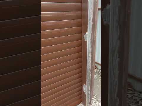 Видео: Изготовление и Монтаж Рулонных ворот Алютех #ростовнадону