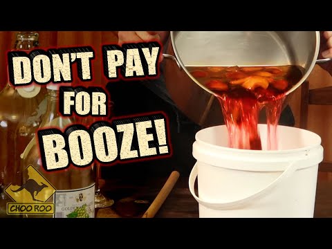 Видео: Простой рецепт и мастер-класс по приготовлению ФРУКТОВОГО ВИНА.