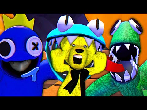 Видео: Радужные Друзья 2 🌈 Новые Монстры и Эпичный Финал Rainbow Friends Chapter 2