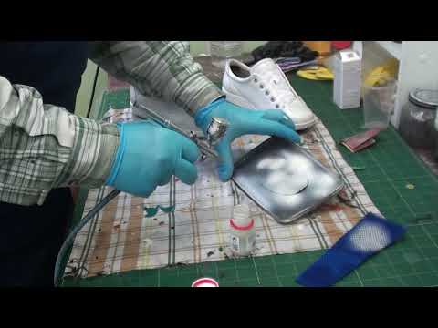 Видео: Красим кеды ECCO