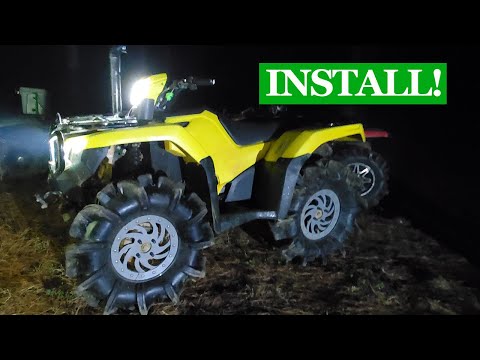 Видео: Honda Rancher, мастер, установка коленвала Rubicon (420,500,520)