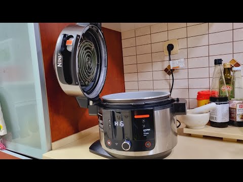 Видео: Ninja SMART LID OL553/Ol550!Уход за мультиваркой Нидзя!Мультиварка сама себя обслуживает!