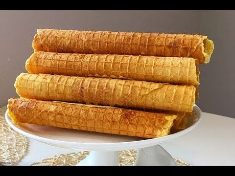 Видео: ПП-рецепт вафельных трубочек 🔻 Простой рецепт диетических вафельных трубочек #cardamonclubfit