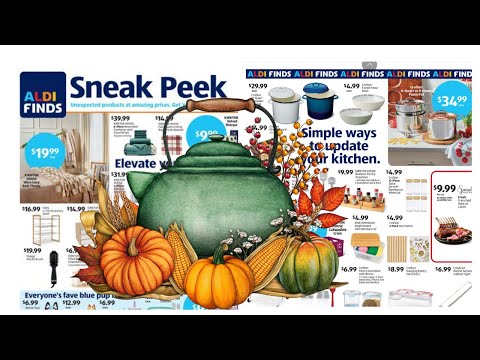 Видео: ALDI SNEAK PEEK РЕКЛАМА 15.10.2025-21.10.2025
