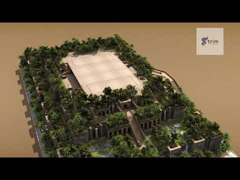 Видео: Висячие сады Семирамиды: Легенда оживает