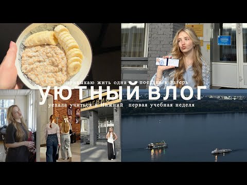 Видео: переезжаю в Нижний || первая неделя учебы в НГЛУ
