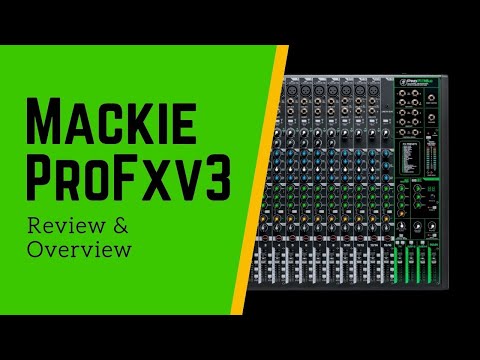 Видео: Обзор и обзор Mackie ProFX16v3