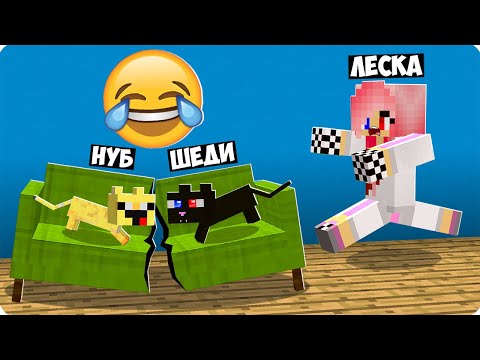 Видео: 😹ШЕДИ И НУБИК СТАЛИ КОТЯТАМИ И ЗАТРОЛЛИЛИ ДЕВУШКУ В МАЙНКРАФТ! ШЕДИ ЛЕСКА И НУБИК Я КОТ MINECRAFT