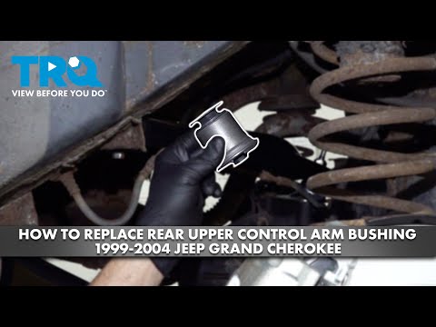 Видео: Как заменить сайлентблоки заднего верхнего рычага подвески Jeep Grand Cherokee 1999-2004