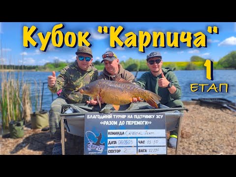 Видео: КУБОК "КАРПИЧА"🏆Перший відбірковий етап. Карпфішинг